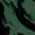 Amostra de cor com padrão Batik verde-escuro-preto
