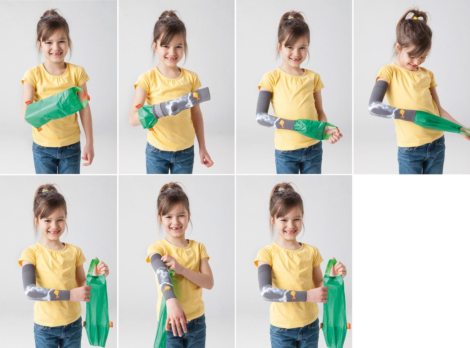 Arion Easy-Slide Arm instructions Girls use Arion Easy-Slide Arm to slide on compression garments