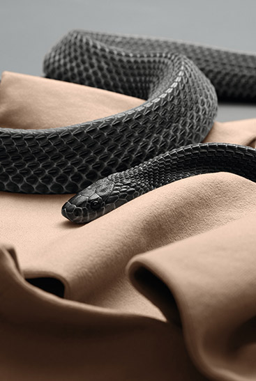 Juzo Move with a black snake