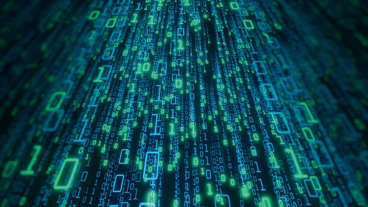 Grafische Darstellung der Datenübermittlung