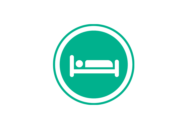 Ícone cama Ícone cama