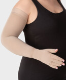 Juzo Classic Seamless sleeve with gauntlet (two-part)