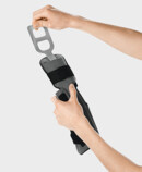 Aluminium stabilisation element Aluminium stabilisation element being removed from the wrist orthosis