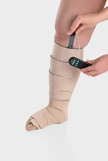Juzo Pressure Monitor with Compression Wrap Juzo Pressure Monitor with Compression Wrap