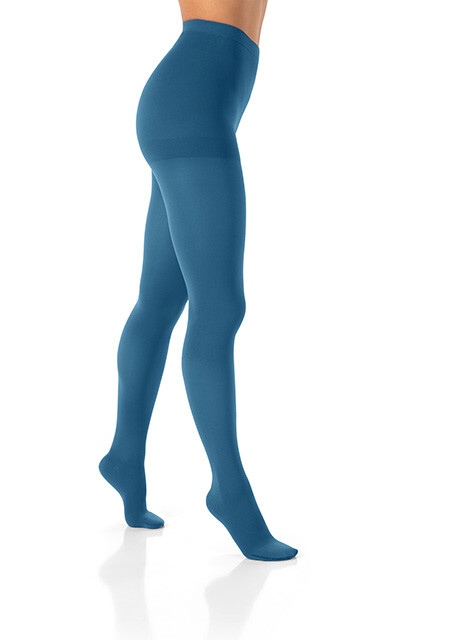 Casual Blue Rundstrick Tights Casual Blue Rundstrick