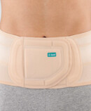 4th Product image Beige, front Man wearing the JuzoPro Lumbal Xtec in Beige