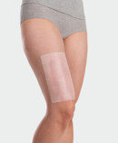 Juzo ScarPad, application on the thigh