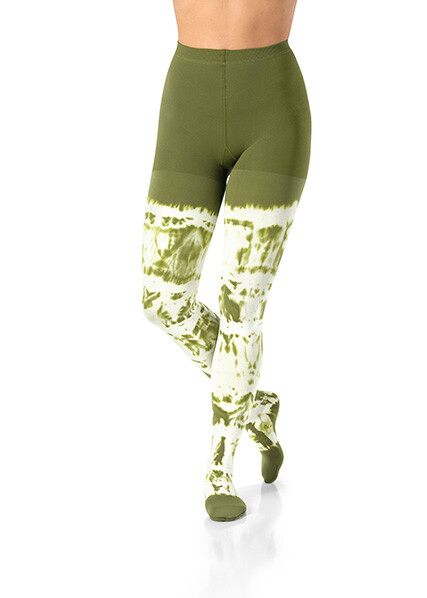 Pure Olive Batik Weiß Tights Pure Olive Batik Weiß