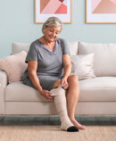Lifestyle Image Woman wearing Juzo Compression Wrap
