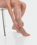 Juzo ScarPad, in combination with compression on the lower leg