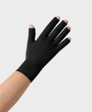 Juzo Expert Seamless with open fingers Glove with open fingers, colour black pepper