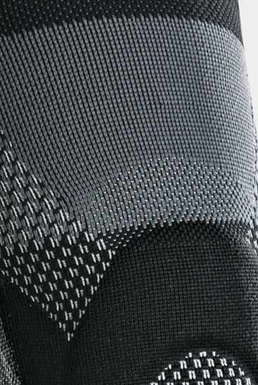 Genu Xtra Stretch zone Special stretch zone above the patella ring