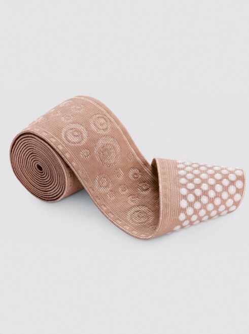 Silicone border pattern